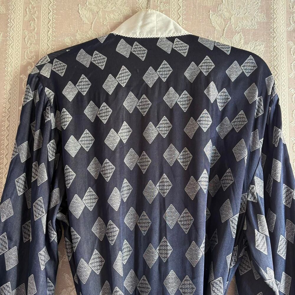Dior Women's Navy and White Robe - Picture 7 of 8
